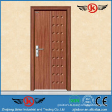 JK-P9013 JieKai pvc film enveloppé porte / MDF intérieur PVC porte en bois / PVC Profil pour Windows et Portes